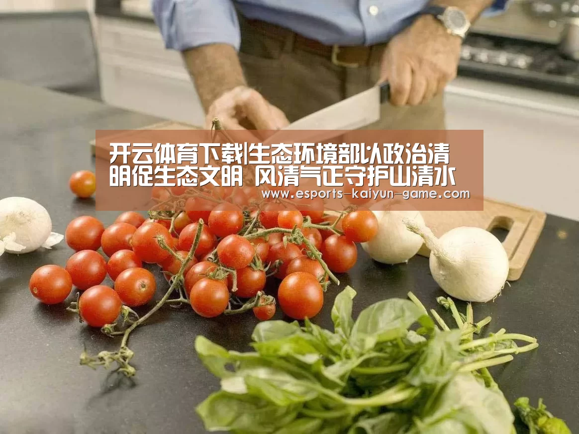 开云体育下载|生态环境部以政治清明促生态文明 风清气正守护山清水秀(图2) 开云电竞官网